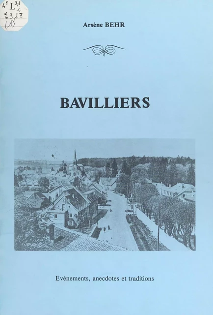 Bavilliers - Arsène Behr - FeniXX réédition numérique