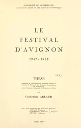 Le Festival d'Avignon