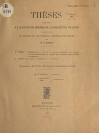 Contribution à l'étude du calcul numérique des champs et des trajectoires en optique électronique des systèmes cylindriques