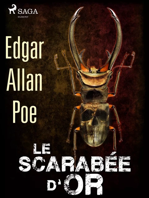 Le Scarabée d'or - Edgar Allan Poe - Saga Egmont French