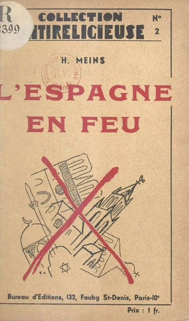 L'Espagne en feu - H. Meins - FeniXX réédition numérique