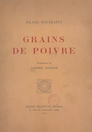 Grains de poivre