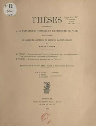 Contribution à l'étude de l'unicité des solutions du problème de représentation conforme de Helmholtz