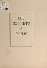 Les sonnets à Philis