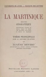 La Martinique, étude géographique