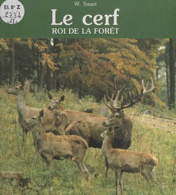 Le cerf, roi de la forêt - Wolfgang Sauer - FeniXX réédition numérique