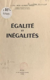 Égalité et inégalités