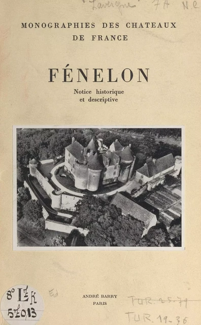 Fénelon - Géraud Lavergne - FeniXX réédition numérique