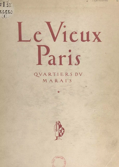 Le vieux Paris - Maurice Marandet - FeniXX réédition numérique