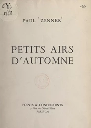 Petits airs d'automne