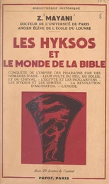 Les Hyksos et le monde de la Bible