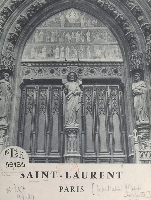 Saint-Laurent, Paris - Albert Serpette - FeniXX réédition numérique