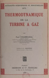 Thermodynamique de la turbine à gaz