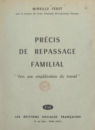 Précis de repassage familial