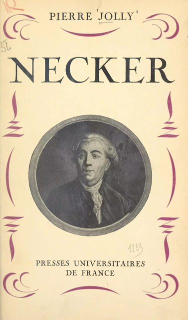 Necker - Pierre Jolly - FeniXX réédition numérique