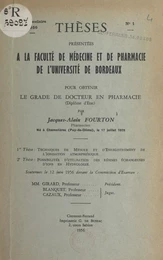 Techniques de mesure et d'enregistrement de l'ionisation atmosphérique