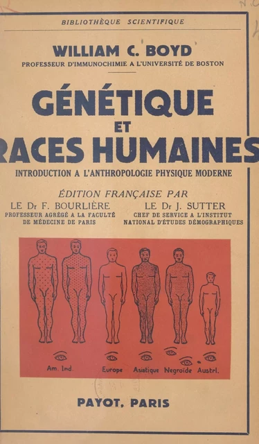 Génétique et races humaines - William C. Boyd - FeniXX réédition numérique