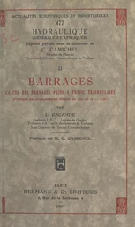 Barrages (2). Calcul des barrages poids à profil triangulaire