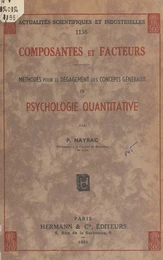 Composantes et facteurs