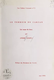 Le terroir de Carsan (3). Les noms de lieux