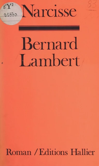 Narcisse - Bernard Lambert - FeniXX réédition numérique