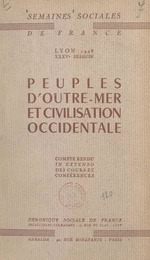 Peuples d'outre-mer et civilisation occidentale