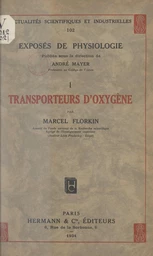 Transporteurs d'oxygène