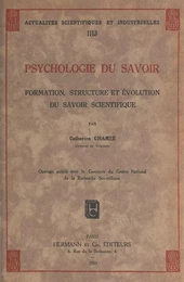 Psychologie du savoir