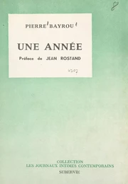 Une année