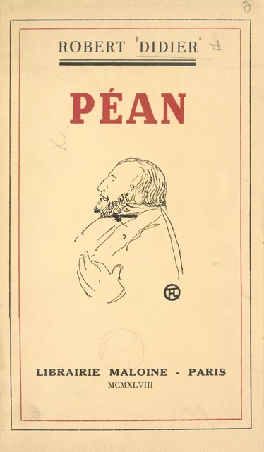 Péan - Robert Didier - FeniXX réédition numérique