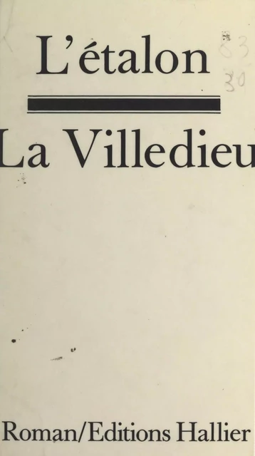 L'étalon - Raymond-Achille de La Villedieu - FeniXX réédition numérique