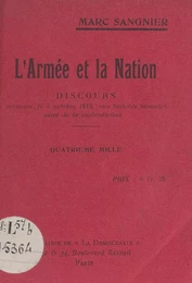 L'armée et la nation