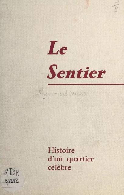 Le sentier - Yvone Moustiers - FeniXX réédition numérique