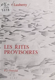 Les rites provisoires