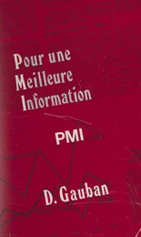 Pour une meilleure information PMI