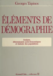 Éléments de démographie