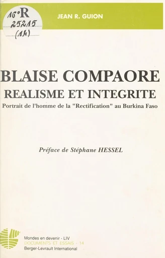 Blaise Compaoré - Jean R. Guion - FeniXX réédition numérique