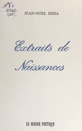 Extraits de naissances