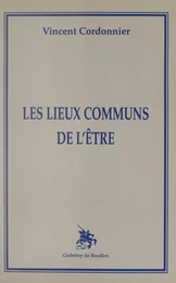 Les lieux communs de l'être