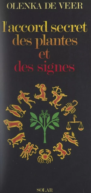 L'accord secret des plantes et des signes - Olenka De Veer - (Solar) réédition numérique FeniXX