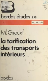 La tarification des transports intérieurs