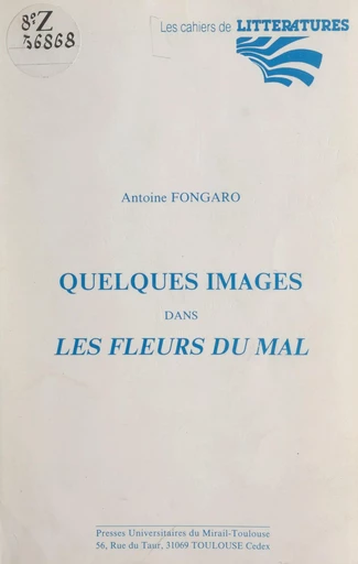 Quelques images dans Les Fleurs du mal - Antoine Fongaro - FeniXX réédition numérique