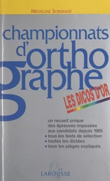 Championnats d'orthographe