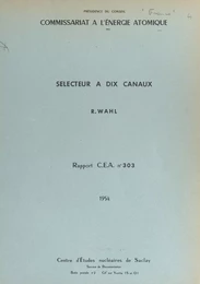 Sélecteur à dix canaux