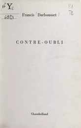 Contre-oubli