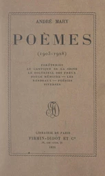 Poèmes (1903-1928)