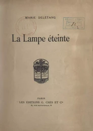 La lampe éteinte