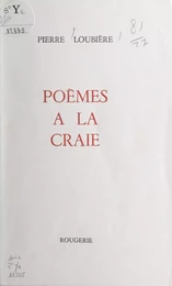 Poèmes à la craie