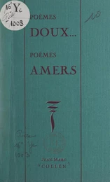 Poèmes doux, poèmes amers