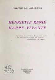 Henriette Renié, harpe vivante